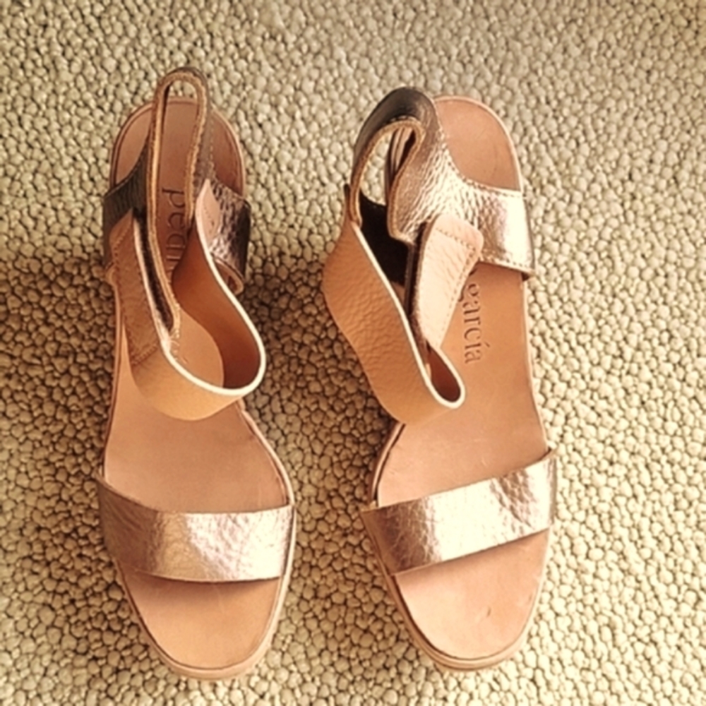 PEDRO GARCIA sandals 40. Gorgeous! NWOT  Beautifully crafted in Spain $595 Orig! - Picture 4 of 14